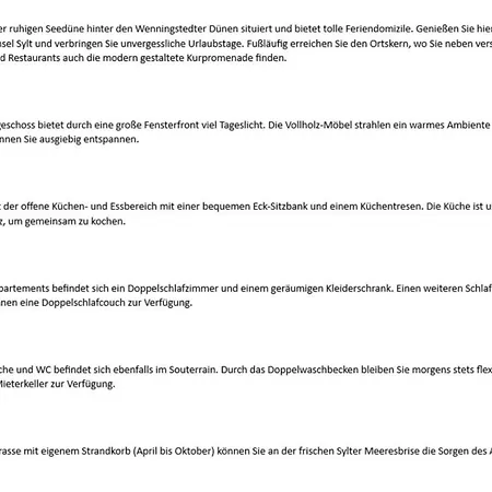 Constanze - Seeduene 19, App 44 Lägenhet Wenningstedt-Braderup